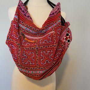 Multicolored Hobo Cloth Bag